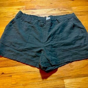 Ava & Viv khaki green shorts size 2X